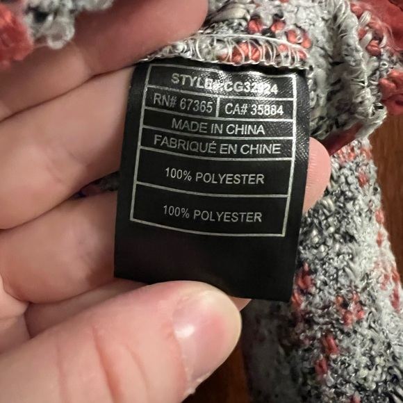 [Cupcakes and Cashmere] Classic Tweed Jacket - Picture 5 of 5